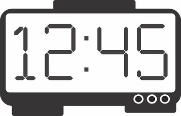 Digital Alarm Clock with LED Display