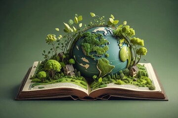 Earth on Book