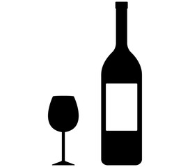 ワイン　アルコール　アイコン