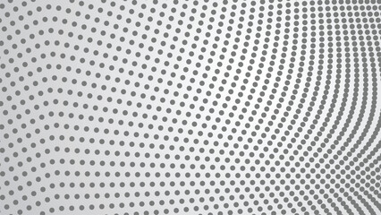 Grey halftone abstract background vector image for backdrop or presentation