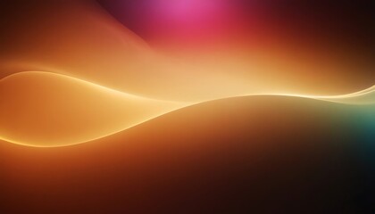 Fototapeta premium Soft Neon Waves in multiple Colors on a dark Background. Futuristic Wallpaper2