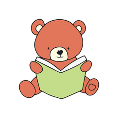 baby bear different pose. baby bear sleep on clous, bear cooking cakes, bear on blank banner, bear eaten soup, bear happy picnic, 