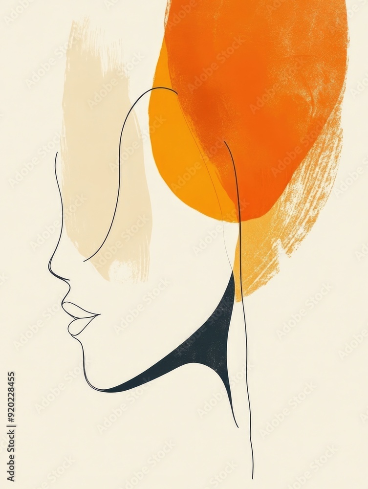 Poster minimalist abstract art featuring fleeting ephemeral lines and shapes that evoke a sense of joy and 