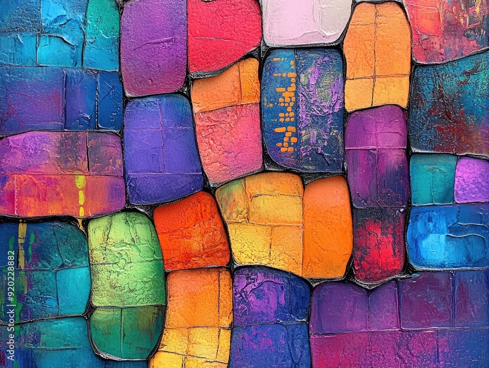 Poster mesmerizing abstract artwork featuring a dynamic composition of layered organic shapes fluid texture