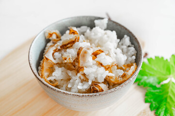 貝ひもの炊き込みご飯