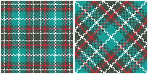 Scottish Tartan Plaid Seamless Pattern, Plaid Patterns Seamless. for Scarf, Dress, Skirt, Other Modern Spring Autumn Winter Fashion Textile Design.