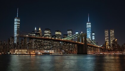 Obraz premium Midtown Manhattan skyline during Christmas time18