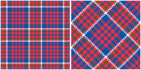 Scottish Tartan Plaid Seamless Pattern, Tartan Seamless Pattern. Seamless Tartan Illustration Vector Set for Scarf, Blanket, Other Modern Spring Summer Autumn Winter Holiday Fabric Print.