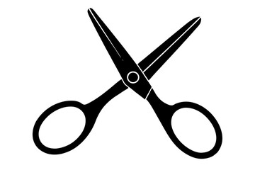 
Scissor vector Flat Icon Design, cutting sign, black vectors, Scissors for cutting flat design