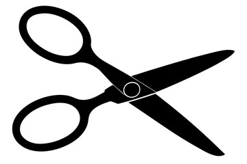 Scissors icon, collection scissors vector silhouette