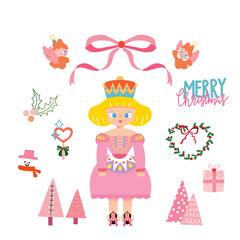 christmas greeting card, Set of Christmas element , cute stickers, Christmas tattoo,  2025, happy Christmas, cute soldiers