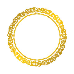 decorative circular border fr...