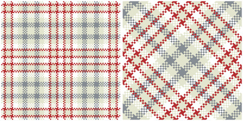 Scottish Tartan Plaid Seamless Pattern, Classic Plaid Tartan. Traditional Scottish Woven Fabric. Lumberjack Shirt Flannel Textile. Pattern Tile Swatch Included.