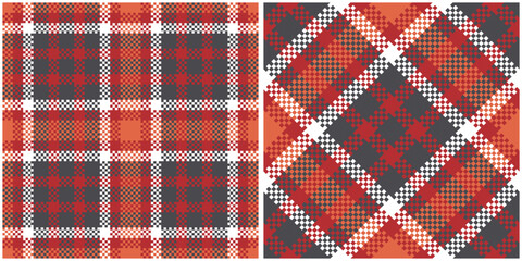 Scottish Tartan Plaid Seamless Pattern, Tartan Plaid Pattern Seamless. Traditional Scottish Woven Fabric. Lumberjack Shirt Flannel Textile. Pattern Tile Swatch Included.