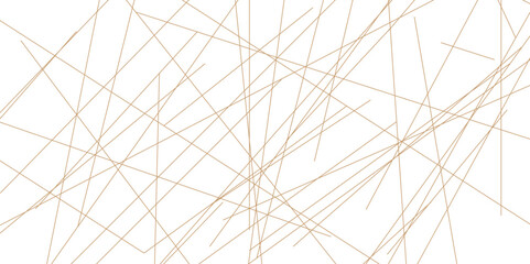 Obraz premium Texture gold stripe wave diagonal line wire isolated. white abstract geometric pattern texture background.