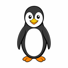 Penguin vector art Illustration 