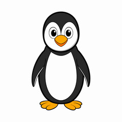 Fototapeta premium Penguin vector art Illustration 