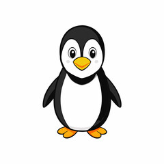 Fototapeta premium Penguin vector art Illustration 