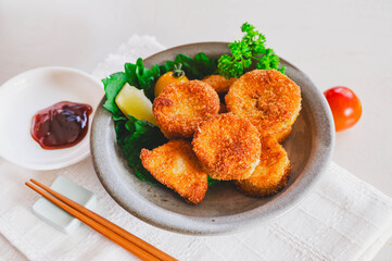 トロ白ナスのフライ