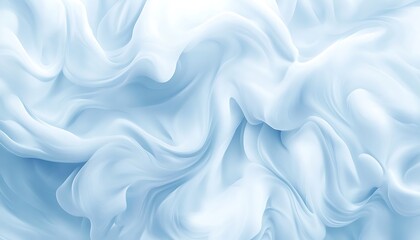 Obraz premium Seamless Abstract with Swirling Blue Patterns and White Highlights