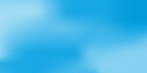 Blurred light blue soft gradient background. Vector illustration.