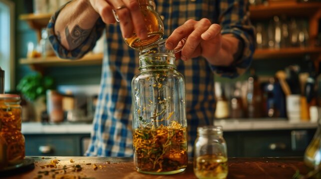 Infusing: The process of soaking ingredients in hot liquid to draw out flavors, essential for creating flavorful teas, oils, and broths.
