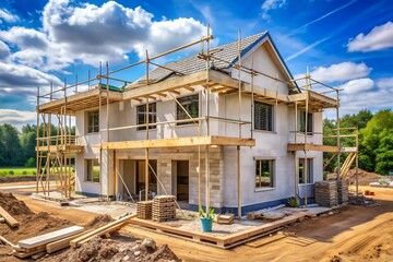 New Home Construction Underway.