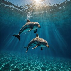 Obraz premium Imagine a vast meadow full of colorful wildflowers — poppies, daisies, and lavender — swaying in the gentle wind. Butterflies of every color flutter from flower to flower, their wings reflecting the b