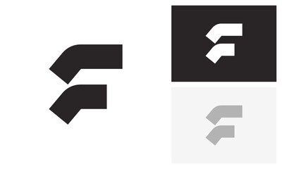 F logo, letter f, initial f logo design

