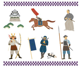 戦国時代の戦士たち