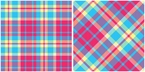 Tartan Plaid Seamless Pattern. Scottish Plaid, Seamless Tartan Illustration Vector Set for Scarf, Blanket, Other Modern Spring Summer Autumn Winter Holiday Fabric Print.