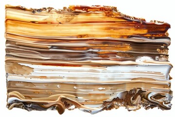 鮮やかな色彩が織りなすパレットナイフの抽象的なアート（抽象画・アクリル絵具・ペイント・テクスチャー・カラフル）