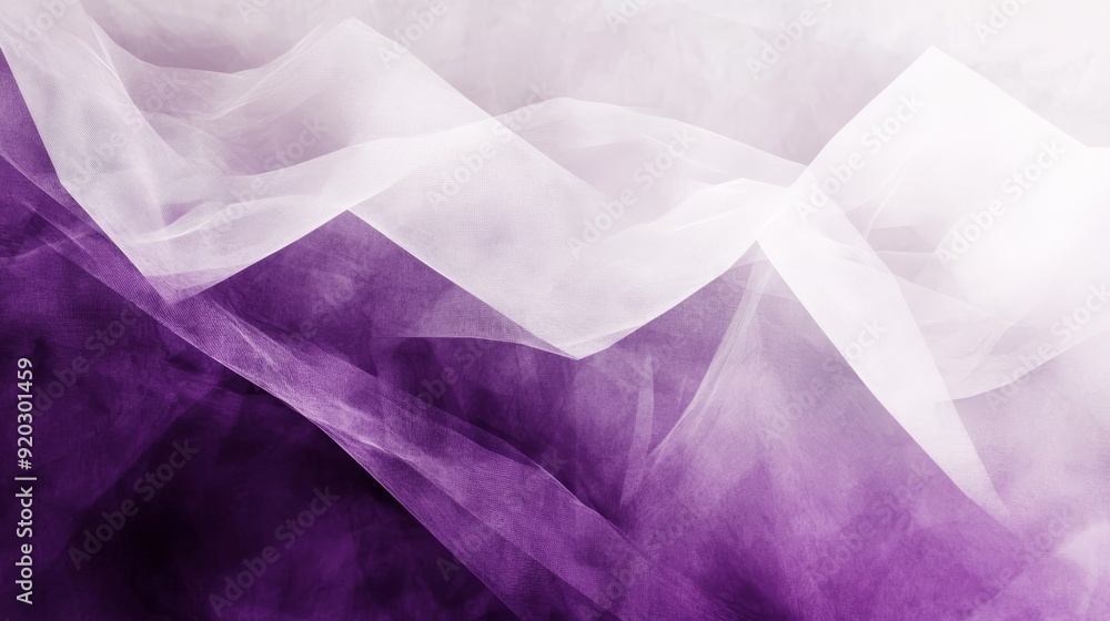 Aufkleber geometric purple and white texture background for design and art projects generative ai