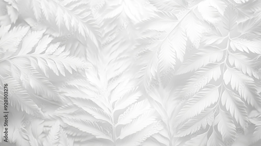 Poster abstract white background with natural elements for design and decoration generative ai