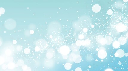 Fototapeta premium Abstract Blue Bokeh Background
