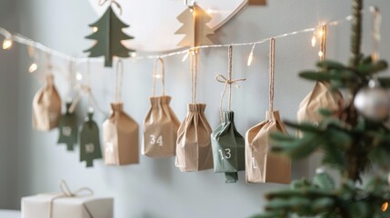 Holiday Wrapped Presents for Christmas