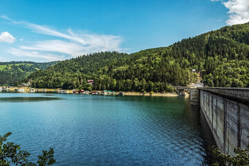 Bicaz Dam Barajul Bicaz  Lake - Eastern Carpathians - Romania - Europe