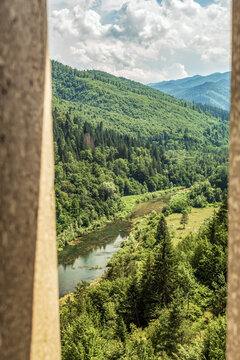 Bicaz Dam Barajul Bicaz  Lake - Eastern Carpathians - Romania - Europe