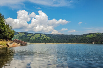 Bicaz Dam Barajul Bicaz  Lake - Eastern Carpathians - Romania - Europe