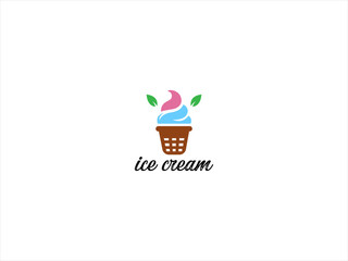 ice cream logo design