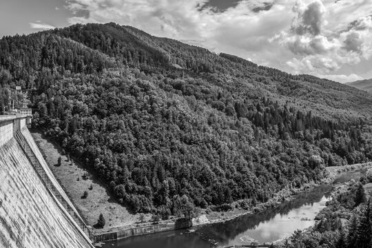 Bicaz Dam Barajul Bicaz  Lake - Eastern Carpathians - Romania - Europe