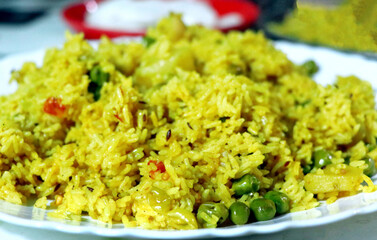 Tahri, tehri, tehiri or tahari is an Indian meal made using mixe