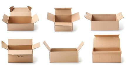 Cardboard box Generative AI