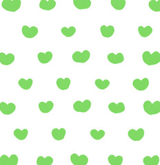 ハート柄の手描きの背景画像イラスト5