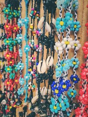 Close up of bracelet stone in Thailand