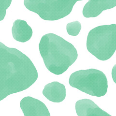 河原の石のような丸い抽象形の水彩背景イラスト6