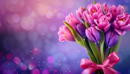 Obraz premium Flowers for Mother's Day Spring Celebration