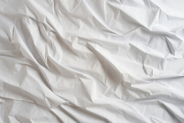 Obraz premium Processed collage of crumpled white paper sheet texture. Background for banner, backdrop or texture