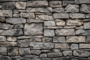 Fototapeta premium Processed collage of old medieval stone wall texture in daylight. Background for banner