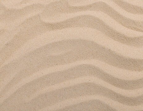 Le design du sable sur une plage 